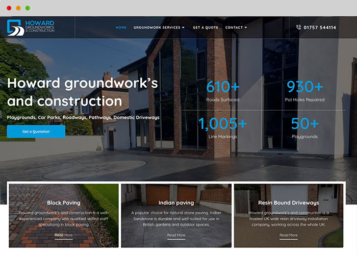 groundwork web designer